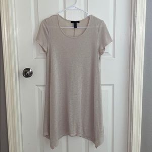 Cream T-Shirt Dress